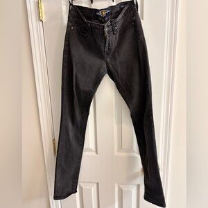 Lucky Brand Charlie skinny charcoal denim